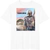 imageStar Wars The Mandalorian The Child Painting TShirtWhite