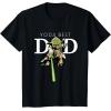 imageStar Wars Yoda Lightsaber Best Dad Fathers Day TShirtBlack