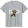 imageStar Wars Yoda Lightsaber Best Dad Fathers Day TShirtHeather Grey