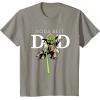 imageStar Wars Yoda Lightsaber Best Dad Fathers Day TShirtSlate Grey