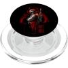 imageStar Wars Boba Fett Bounty Hunter Red Dark Poster PopSockets MagSafe PopGrip for iPhoneMagSafe