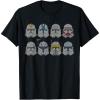 imageStar Wars Clone Wars Clone Troopers Helmets TShirtBlack