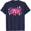 imageStar Wars Darth Vader Ice Cream Logo Summer Beach Vacation TShirtNavy Blue