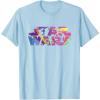 imageStar Wars Logo Fashion Style Retro 90s Star Destroyer TShirtBaby Blue