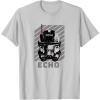 imageStar Wars The Bad Batch Echo Big Face TShirtSilver Grey