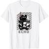 imageStar Wars The Bad Batch Echo Big Face TShirtWhite