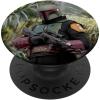 imageStar Wars The Mandalorian Boba Fett PopSockets MagSafe PopGrip for iPhoneStandard