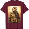 imageStar Wars The Mandalorian Kuiil I Have Spoken TShirtBurgundy