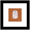 imageTrends International Gallery Pops Star Wars Saga  Neutral Abstract R2D2 Wall Art Wall Poster 12quot x 12quot Black Framed VersionBlack Framed Version