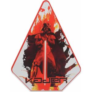 imageDisney Star Wars Millennium Falcon Metal Wall Decor  Bold Star Wars Wall Art for Home Theater Office or Man CaveRed