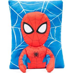 imageJay Franco Star Wars The Mandalorian Baby Yoda Grogu 3D Snuggle Pillow  Super Soft  Measures 15 Inches Official Star Wars ProductBlue  Spiderman 02