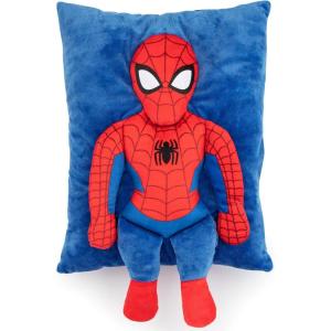 imageJay Franco Star Wars The Mandalorian Baby Yoda Grogu 3D Snuggle Pillow  Super Soft  Measures 15 Inches Official Star Wars ProductBlue  Spiderman
