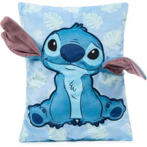 imageJay Franco Star Wars The Mandalorian Baby Yoda Grogu 3D Snuggle Pillow  Super Soft  Measures 15 Inches Official Star Wars ProductBlue  Stitch 02