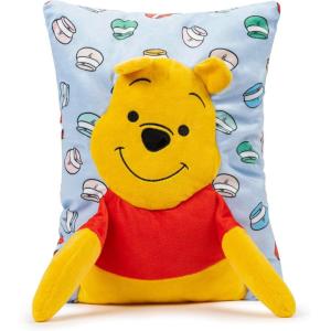 imageJay Franco Star Wars The Mandalorian Baby Yoda Grogu 3D Snuggle Pillow  Super Soft  Measures 15 Inches Official Star Wars ProductBlue  Winnie the Pooh