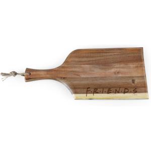 imagePICNIC TIME Star Wars R2D2 Artisan 24quot Acacia Charcuterie Board with Raw Wood Edge Cheese Board Serving Platter Acacia WoodWarner Bro Friends  Acacia Wood