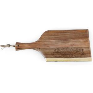 imagePICNIC TIME Star Wars R2D2 Artisan 24quot Acacia Charcuterie Board with Raw Wood Edge Cheese Board Serving Platter Acacia WoodWarner Bro Friends Central Perk  Acacia Wood
