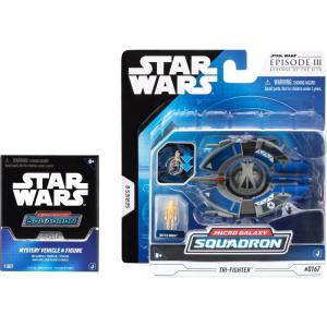 imageSTAR WARS Micro Galaxy Squadron TIE Striker Mystery Bundle  3Inch and 25Inch Vehicles with Accessories Amazon ExclusiveDroid TriFighter