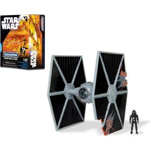 imageSTAR WARS Micro Galaxy Squadron TIE Striker Mystery Bundle  3Inch and 25Inch Vehicles with Accessories Amazon ExclusiveTIE Fighter Battle Damage