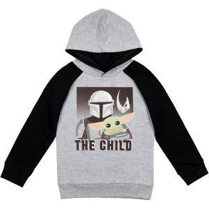 imageSTAR WARS The Child Hoodie Infant to Big KidGrayBlack