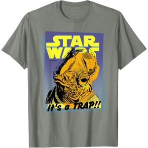 imageStar Wars Admiral Ackbar Its a Trap Retro TShirt TShirtOlive Heather
