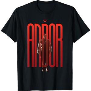 imageStar Wars Andor Season 2 Cassian Andor Man of Mystery TShirtBlack