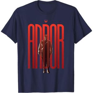 imageStar Wars Andor Season 2 Cassian Andor Man of Mystery TShirtNavy Blue