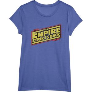 imageStar Wars Atari Arcade The Empire Strikes Back Retro TShirtBright Blue Heather