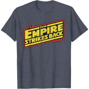 imageStar Wars Atari Arcade The Empire Strikes Back Retro TShirtHeather Blue