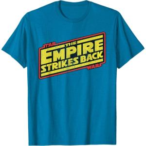 imageStar Wars Atari Arcade The Empire Strikes Back Retro TShirtSapphire Blue