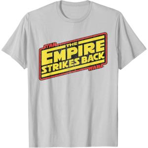imageStar Wars Atari Arcade The Empire Strikes Back Retro TShirtSilver Grey
