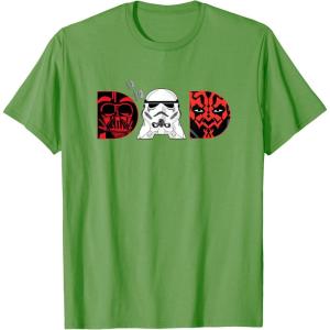 imageStar Wars Darth Vader Darth Maul Dad Fathers Day Birthday TShirtGrass Green