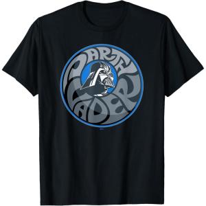imageStar Wars Darth Vader Retro Helmet and Name TShirtBlack