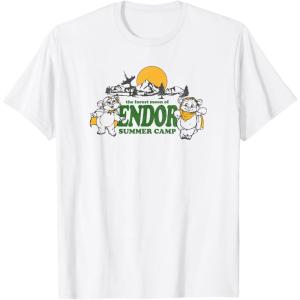 imageStar Wars Ewok Comic Endor Summer Camp TShirtWhite