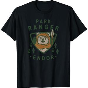 imageStar Wars Ewok Park Ranger Endor TShirtBlack