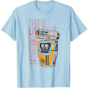 imageStar Wars The Acolyte Pip the PIP Repair Droid TShirtBaby Blue