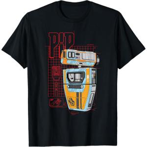 imageStar Wars The Acolyte Pip the PIP Repair Droid TShirtBlack