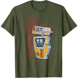 imageStar Wars The Acolyte Pip the PIP Repair Droid TShirtOlive Green