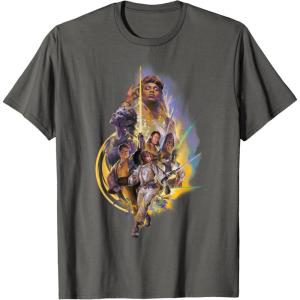imageStar Wars The Acolyte Witches and Jedi of the High Republic TShirtAsphalt Grey