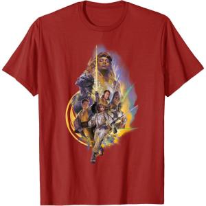 imageStar Wars The Acolyte Witches and Jedi of the High Republic TShirtCranberry Red