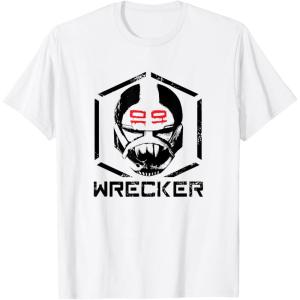 imageStar Wars The Bad Batch Wrecker C1 TShirtWhite
