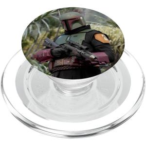 imageStar Wars The Mandalorian Boba Fett PopSockets MagSafe PopGrip for iPhoneMagSafe