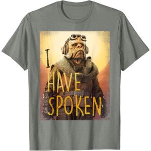 imageStar Wars The Mandalorian Kuiil I Have Spoken TShirtOlive Heather