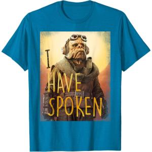 imageStar Wars The Mandalorian Kuiil I Have Spoken TShirtSapphire Blue