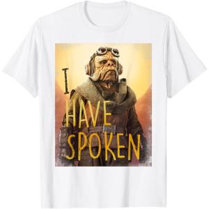 imageStar Wars The Mandalorian Kuiil I Have Spoken TShirtWhite