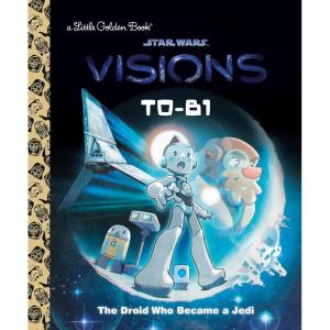 imageT0B1 The Droid Who Became a Jedi Star Wars Visions Little Golden Book