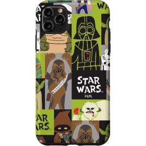 imageiPhone 16 Star Wars Chewbacca Darth Vader Boba Fett Character Doodles CaseiPhone 11 Pro Max