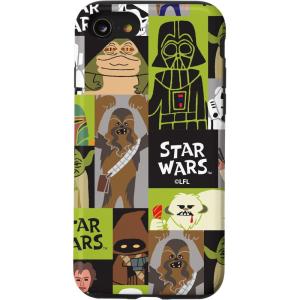 imageiPhone 16 Star Wars Chewbacca Darth Vader Boba Fett Character Doodles CaseiPhone SE 2020  7  8
