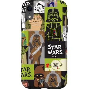 imageiPhone 16 Star Wars Chewbacca Darth Vader Boba Fett Character Doodles CaseiPhone XR