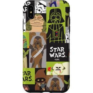 imageiPhone 16 Star Wars Chewbacca Darth Vader Boba Fett Character Doodles CaseiPhone XS Max