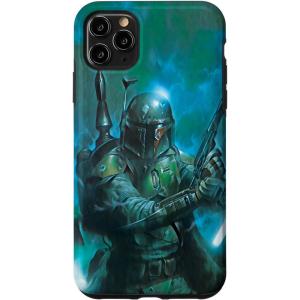 imageiPhone 16 Star Wars Classic Boba Fett Battle Ready Green CaseiPhone 11 Pro Max